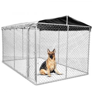  Dog Kennel with Waterproof Cover 