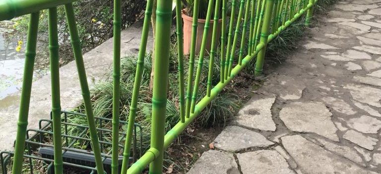 Stainless Steel High Imitation Bamboo Fence