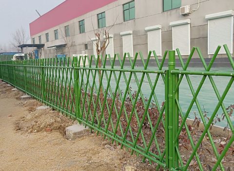 Artificial Imitative Metal Bamboo Fence