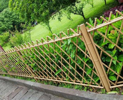 Stainless Steel Imitation Bamboo Fence